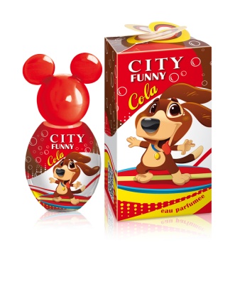 КЛАС-ТРЕЙДИНГ City Funny Cola kids 30ml душистая вода  АКЦИЯ 1+1