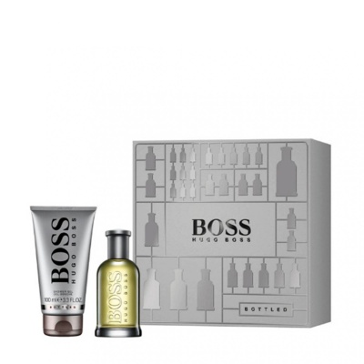 HUGO BOSS Bottled men set Набор мужской (Туалетная вода 50 ml edt + Гель для душа 100 ml)