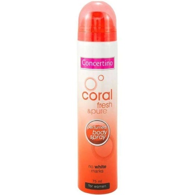 CONCERTINO Дезодорант спрей женский Coral 75мл