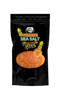 BISOU MonoLove Bio Соль-шиммер для ванны Pineapple Splash с ароматом ананаса 250 мл
