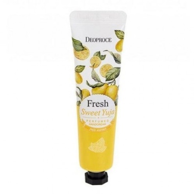 DEOPROCE Sweet Honey Yuja Парфюмированный крем для рук с экстрактом Юдзу 50 г