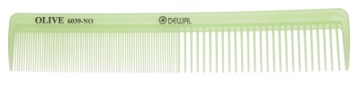 DEWAL Olive Расческа рабочая комбинированная, широкая Зеленая 21 см CO-6039-OLIVE