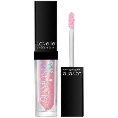 LAVELLECOLLECTION Блеск для губ Diamond Gloss тон 04 Diamond pink 5 мл купить с доставкой по выгодной цене