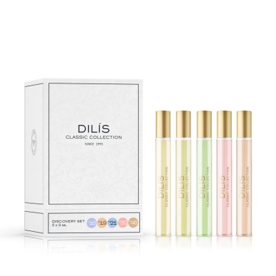 DILIS Classic Collection Парфюмерный набор 5 шт. х 9 мл