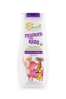 MODUM For Kids Гель-пена для купания мягкая формула детская 250 г