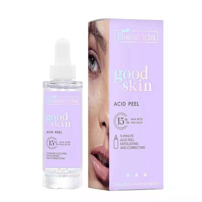BIELENDA Good Skin Acid Peel Микро-отшелушивающая корректирующая кислотная сыворотка с AHA+PHA кислотами 30 мл