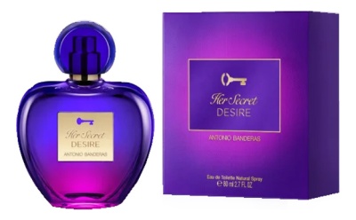 ANTONIO BANDERAS Her Secret Desire lady 80 ml edt