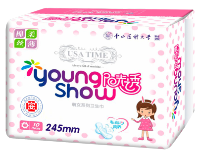 YOUNG SHOW USA time Прокладки гигиенические дневные 245 мм,10шт/уп