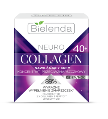 BIELENDA Neuro Collagen Увлажняющий крем-концентрат против морщин 40+ день/ночь 50 мл