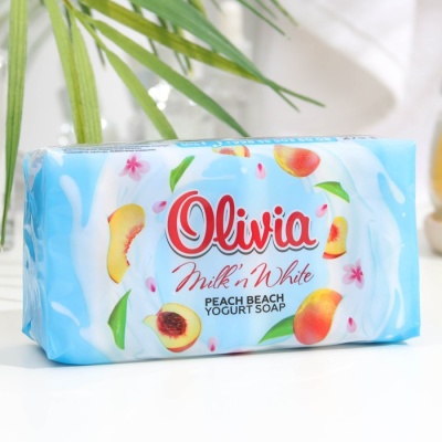 ALVIERO Olivia Peach Beach Мыло туалетное твердое, 275гр (5х55гр)