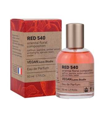 DELTA PARFUM Vegan Love Studio Red 540 lady 50ml edp NEW