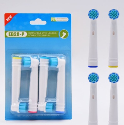 Насадки EB28-P для электрической зубной щетки O-B, 4 шт 