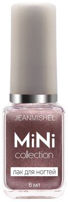 JEANMISHEL Mini Лак для ногтей №195 Серо-сиреневый перламутровый 6 мл