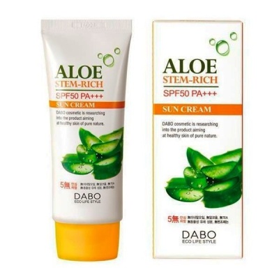 DABO Aloe Stem-Rich Sun Cream Крем солнцезащитный 70 мл (SPF50 PA+++) 