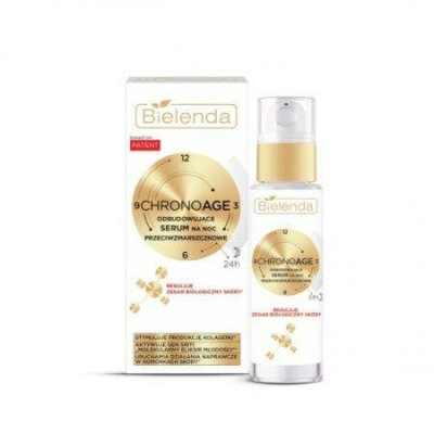 BIELENDA Chrono Age 24 Регенерирующая сыворотка против морщин ночная 30 мл