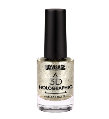 LUXVISAGE 3D HOLOGRAPHIC Лак для ногтей 702 Космическая платина