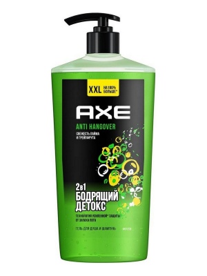 AXE Anti Hangover Гель для душа и шампунь ПЕРЕЗАГРУЗКА 700 мл