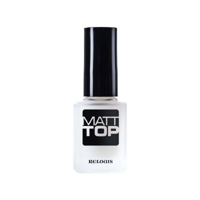 RELOUIS Матовое верхнее покрытие лака для ногтей Matt Top