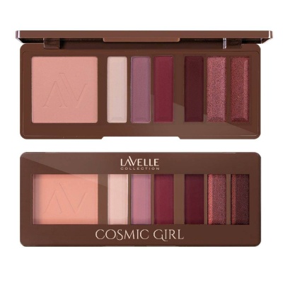 LAVELLECOLLECTION Палетка для макияжа Cosmic girl тон 02 supernova купить с доставкой по выгодной цене