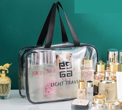 LIGHT TRAVEL Косметичка 31*12*21 см прозрачная, плотная