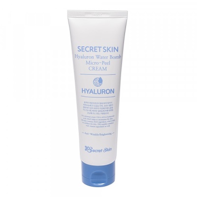 SECRET SKIN Hyaluron Water Bomb Micro Peel Cream Крем для лица гиалуроновый 70 г