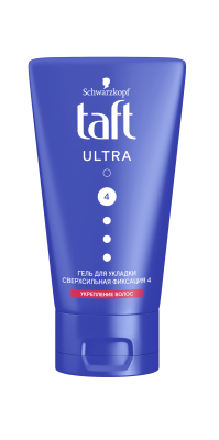 TAFT Ultra Гель для волос Укрепление волос сверхсильная фиксация 150 мл