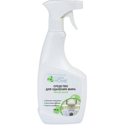 CLEAN HOME Средство для удаления жира чистая кухня 500мл