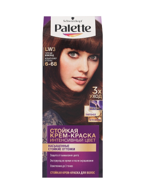 PALETTE Краска для волос LW3 Горячий шоколад
