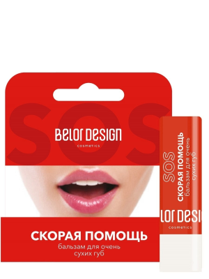 BELOR DESIGN Бальзам для очень сухих губ "Скорая помощь" 4,4 г
