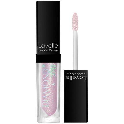 LAVELLECOLLECTION Блеск для губ Diamond Gloss тон 07 Kiss light pink 5 мл купить с доставкой по выгодной цене