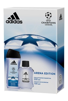 ADIDAS Набор UEFA II Star Edition (Лосьон 100 мл + Гель для душа 250 мл)