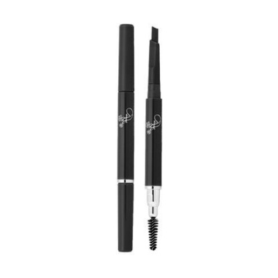 FFLEUR ES-412 Карандаш для бровей с щеточкой автоматический Black 0,5 г купить с доставкой по выгодной цене