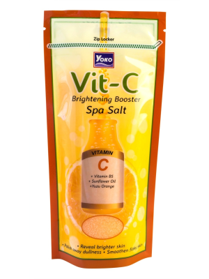 ТАИЛАНД Yoko Скраб солевой, Vit-C Лимон, 300 гр