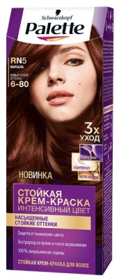 PALETTE Краска для волос RN5 Марсала