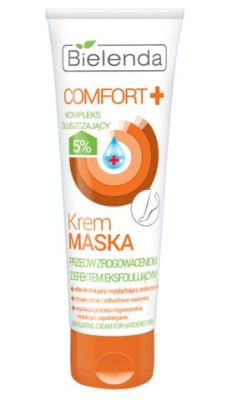 BIELENDA Comfort Hands And Feet Размягчающая крем-маска для ног 100 мл