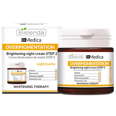 BIELENDA Dr Medica OVERPIGMENTATION Ночной крем шаг 2, 50мл