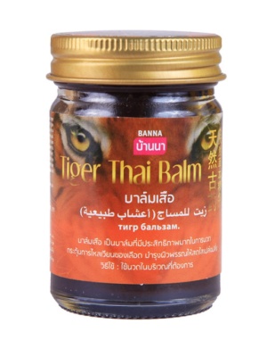 ТАИЛАНД Banna Тайский тигровый бальзам 50 г