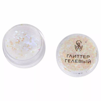 SHINEWELL Глиттер гелевый прозрачный, 5 гр купить с доставкой по выгодной цене