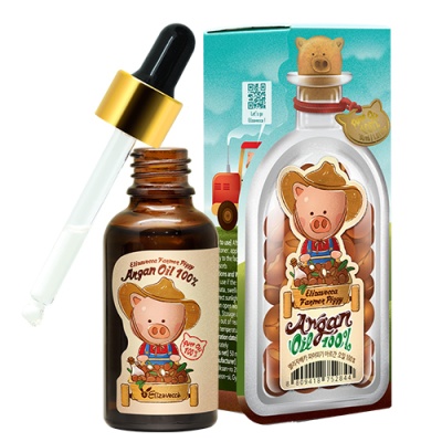 ELIZAVECCA Farmer Piggy Srgan Oil 100% Масло аргановое 30 мл