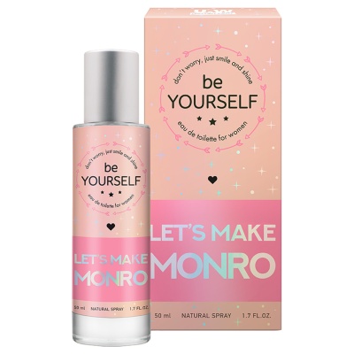 КЛАС-ТРЕЙДИНГ Be Yourself Let's Make Monro lady 50 ml edt
