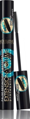 EVELINE Extension Volume Proffessional Make-Up 4D Тушь для ресниц 100% водостойкая 10 мл купить с доставкой по выгодной цене