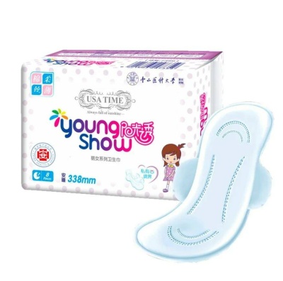 YOUNG SHOW USA time Прокладки гигиенические ночные удлиненные 338 мм,8шт/уп