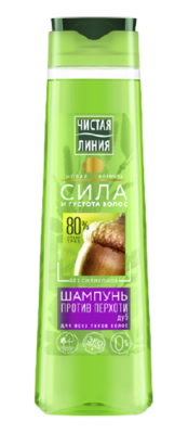 ЧИСТАЯ ЛИНИЯ Шампунь против перхоти 400 мл