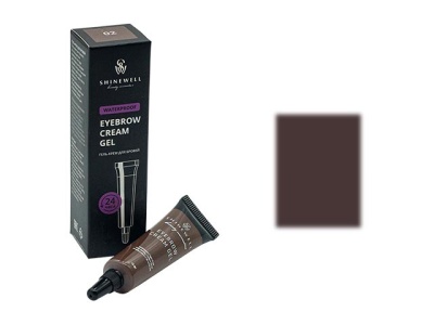 SHINEWELL Гель-крем для бровей, тон 3 10 мл EC1-03 купить с доставкой по выгодной цене