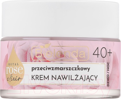 BIELENDA ROYAL ROSE ELIXIR Увлажняющий крем для лица 40+ против морщин, 50мл