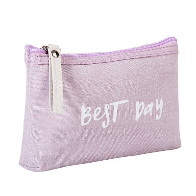 BEST DAY Косметичка сиреневая 18*12*3 см купить с доставкой по выгодной цене