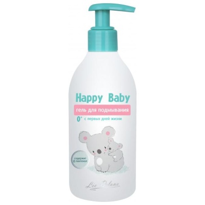 LIV DELANO Гель Happy Baby для подмывания с первых дней жизни 300 г(-28% срок до 06,09,21г)