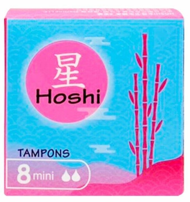 HOSHI Tampon Digital Mini Тампоны женские, 8шт