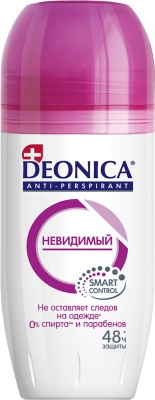 DEONICA Антиперспирант ролик Невидимый 50 мл
