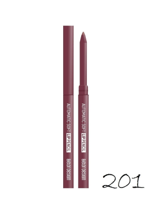 BELOR DESIGN Механический карандаш для губ Automatic Soft Lippencil тон 201 Нюдовый